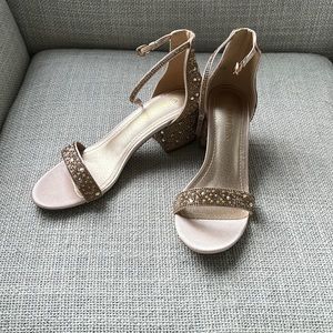 NWOT Sparkly Sandals